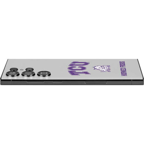 Texas Christian University Horned Frogs Logo Print Galaxy S25 Ultra Skin